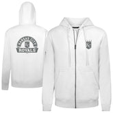 Kansas City Royals Levelwear Podium Chenille Logo Full-Zip Hoodie - MLB