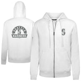 Seattle Mariners Levelwear Podium Banner Arch Full-Zip Hoodie - MLB
