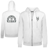 New York Mets Levelwear Podium Banner Arch Full-Zip Hoodie - MLB
