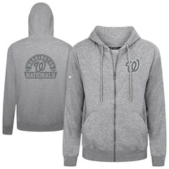 Washington Nationals Levelwear Podium Banner Arch Full-Zip Hoodie - MLB
