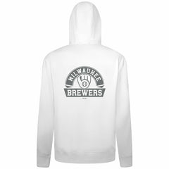 Milwaukee Brewers Levelwear Podium Banner Arch Full-Zip Hoodie - MLB