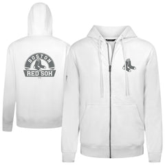 Boston Red Sox Levelwear Podium Banner Arch Full-Zip Hoodie - MLB