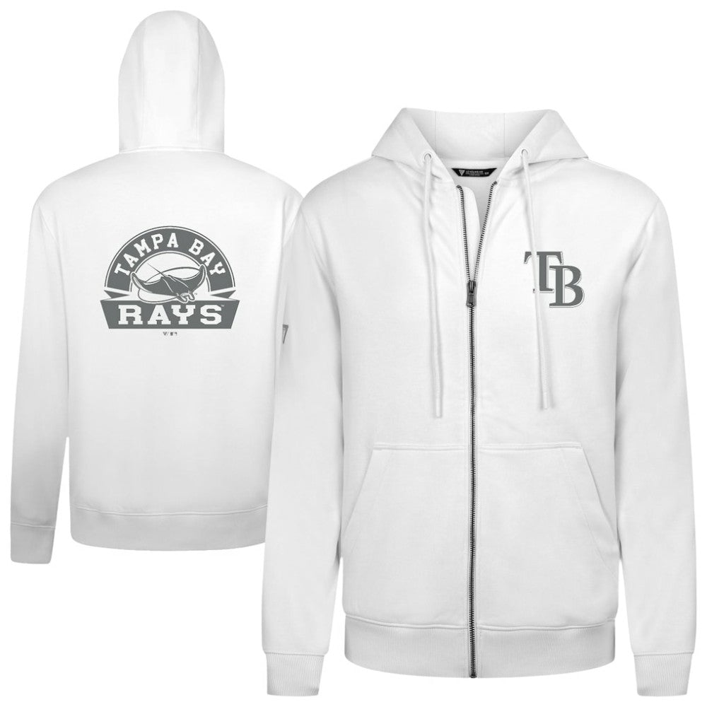 Tampa Bay Rays Levelwear Podium Banner Arch Full-Zip Hoodie - MLB