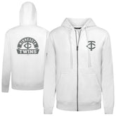 Minnesota Twins Levelwear Podium Banner Arch Full-Zip Hoodie - MLB