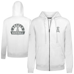 Los Angeles Angels Levelwear Podium Banner Arch Full-Zip Hoodie - MLB