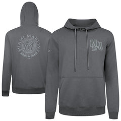 Miami Marlins Levelwear Podium Grain Hoodie - MLB