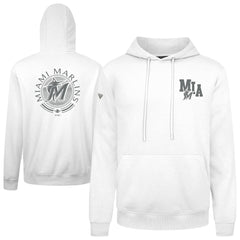 Miami Marlins Levelwear Podium Grain Hoodie - MLB