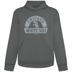 Chicago White Sox Levelwear Luxe Signature Banner Arch Tri-Blend Hoodie - MLB