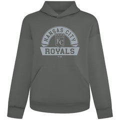 Kansas City Royals Levelwear Luxe Signature Banner Arch Tri-Blend Hoodie - MLB