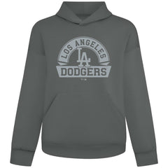Los Angeles Dodgers Levelwear Luxe Signature Banner Arch Tri-Blend Hoodie - MLB