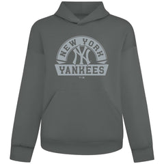 New York Yankees Levelwear Luxe Signature Banner Arch Tri-Blend Hoodie - MLB