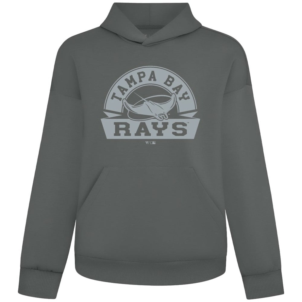Tampa Bay Rays Levelwear Luxe Signature Banner Arch Tri-Blend Hoodie - MLB