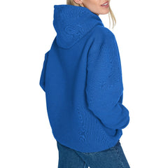 New York Rangers Starter Women's Fireworks Fleece Hoodie - Blue - NHL
