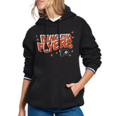 Philadelphia Flyers Starter Women's Fireworks Fleece Hoodie - Black - NHL