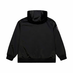 Memphis Grizzlies Hardwood Classics Nights Walk the Tunnel Satin Bomber Full-Snap Hooded Jacket Black - NBA