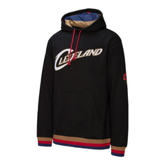 Cleveland Cavaliers Hardwood Classics Nights Playmaker Fleece Hoodie Black - NBA