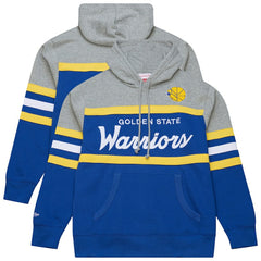 Golden State Warriors Head Coach Hoodie Royal/Gray - NBA