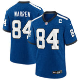 Tyler Warren Indianapolis Colts Alternate 2 Indiana Nights Game Jersey Heather Royal | Nike for Sale