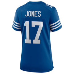 Daniel Jones Indianapolis Colts Women's Alternate Game Jersey Royal | Nike for Sale
