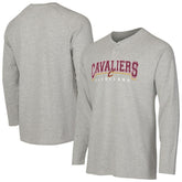 Cleveland Cavaliers Concepts Sport Hawthorn Thermal Knit Long Sleeve Henley T-Shirt Gray - NBA