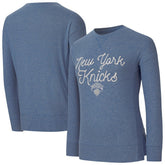 New York Knicks Concepts Sport Women's Rigor Long Sleeve Jersey T-Shirt Royal - NBA