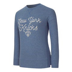 New York Knicks Concepts Sport Women's Rigor Long Sleeve Jersey T-Shirt Royal - NBA