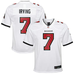 Bucky Irving Tampa Bay Buccaneers Youth White Game Jersey White | Nike for Sale