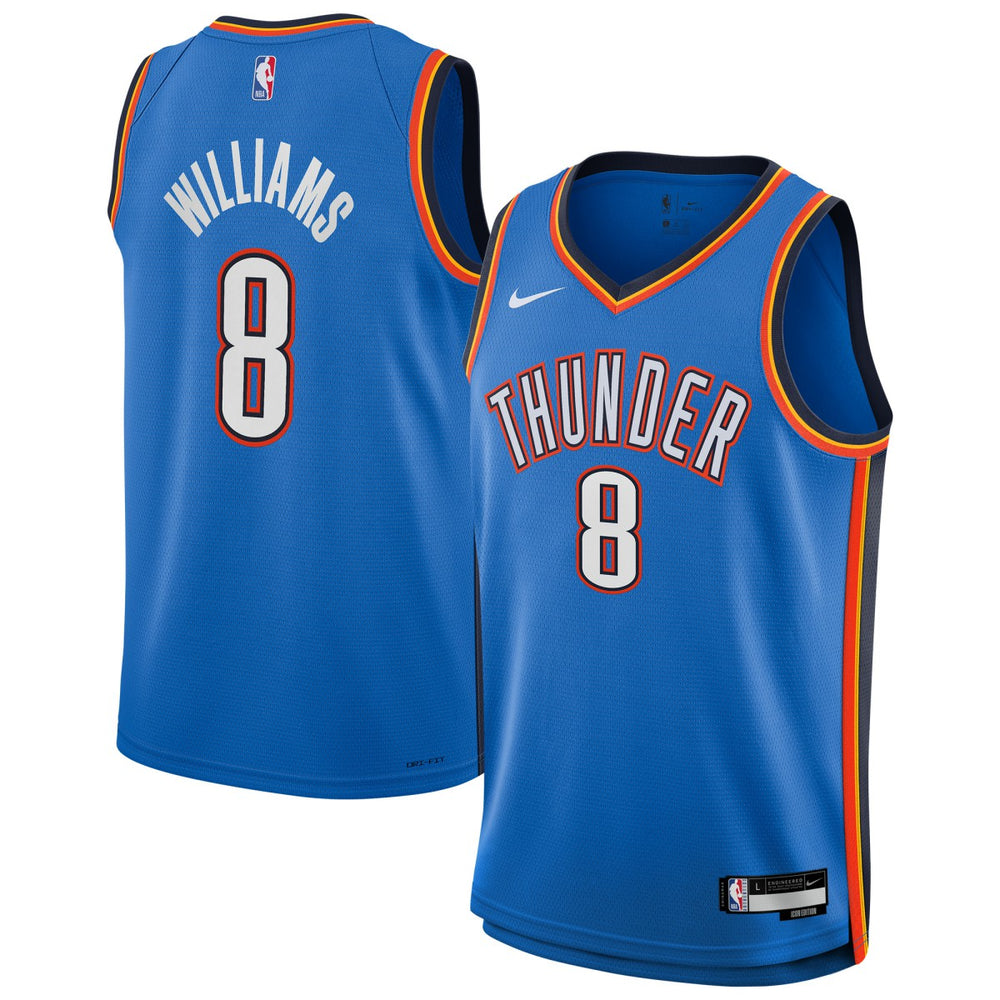 Jalen Williams Oklahoma City Thunder Youth Swingman Jersey Icon Edition Blue - NBA