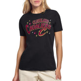 Cleveland Cavaliers Starter Women's Fireworks T-Shirt Black - NBA
