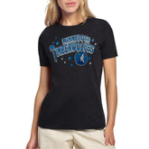 Minnesota Timberwolves Starter Women's Fireworks T-Shirt Black - NBA