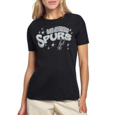 San Antonio Spurs Starter Women's Fireworks T-Shirt Black - NBA