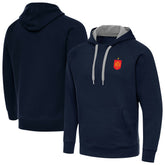 Spain National Team Antigua Takeover Fleece Raglan Hoodie Navy - FIFA World CUP