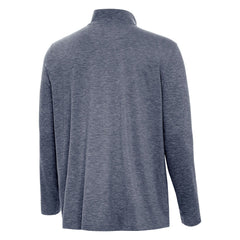 Spain National Team Antigua Masters Quarter-Zip Pullover Heather Navy - FIFA World CUP