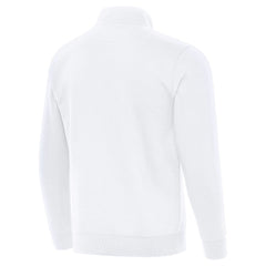 Spain National Team Antigua Landslide Quarter-Zip Pullover White - FIFA World CUP