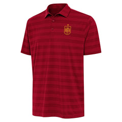 Spain National Team Antigua Channel Polo Red - FIFA World CUP