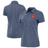 Spain National Team Antigua Women's Triple Shot Polo Heather Navy - FIFA World CUP