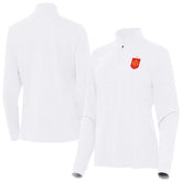 Spain National Team Antigua Women's Quarter-Zip Pullover White - FIFA World CUP