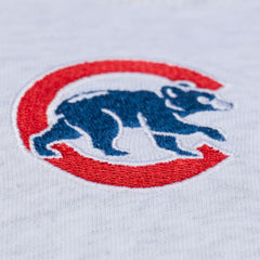 Chicago Cubs Mitchell & Ness Women's Script Cropped Boxy T-Shirt - MLB