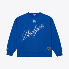 Los Angeles Dodgers Mitchell & Ness Women's Script Sweatshirt - MLB