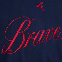 Atlanta Braves Mitchell & Ness Women's Script Sweatshirt - MLB