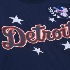 Detroit Tigers Mitchell & Ness Women's Pep Rally Cropped Boxy T-Shirt - MLB