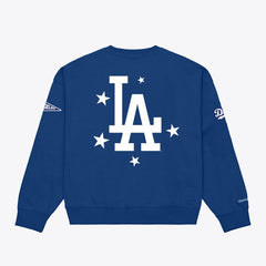Los Angeles Dodgers Mitchell & Ness Women's Pep Rally Sweatshirt - MLB