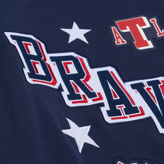 Atlanta Braves Mitchell & Ness Women's Pep Rally Sweatshirt - MLB