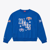 New York Mets Mitchell & Ness Women's Pep Rally Sweatshirt - MLB
