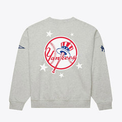 New York Yankees Mitchell & Ness Women's Pep Rally Sweatshirt - MLB