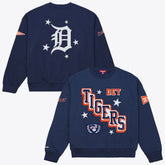 Detroit Tigers Mitchell & Ness Women's Pep Rally Sweatshirt - MLB