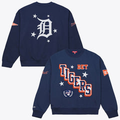 Detroit Tigers Mitchell & Ness Women's Pep Rally Sweatshirt - MLB