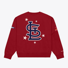 St. Louis Cardinals Mitchell & Ness Women's Pep Rally Sweatshirt - MLB