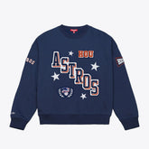 Houston Astros Mitchell & Ness Women's Pep Rally Sweatshirt - MLB