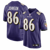Cornelius Johnson Baltimore Ravens Team Game Jersey Purple | Nike for Sale